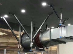 通风排烟管道-侧纵向抗震支吊架